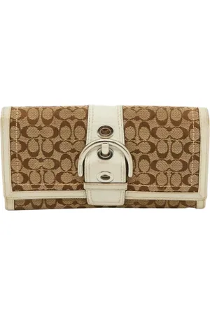 Coach Femme, Pre-owned, , Taille: ONE Size Pre-owned Toile petite-maroquinerie