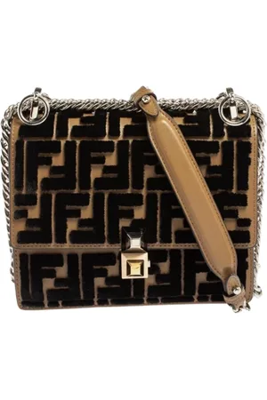 Fendi Femme, Pre-owned, Noir, Taille: ONE Size Pre-owned Cuir sacs-fendi