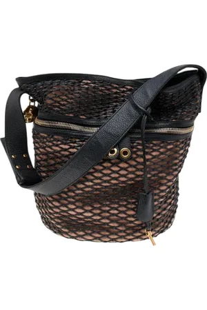 Alexander McQueen Femme, Pre-owned, Noir, Taille: ONE Size Pre-owned Cuir sacs-ports-paule