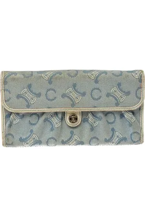 Céline Femme, Pre-owned, Bleu, Taille: ONE Size Pre-owned Denim petite-maroquinerie