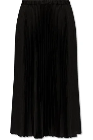 Jil Sander Femme, Jupes, Noir, Taille: 40 FR Jupe Plissée