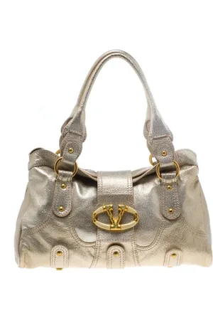 VALENTINO Femme, Pre-owned, Jaune, Taille: ONE Size Pre-owned Cuir sacs-main