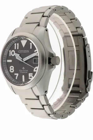 Citizen Femme, Accessoires, Gris, Taille: ONE Size Montre Super Titanio Eco Drive