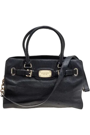 Michael Kors Femme, Pre-owned, Noir, Taille: ONE Size Pre-owned Cuir sacs-ports-paule