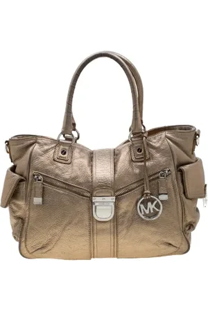 Michael Kors Femme, Pre-owned, Jaune, Taille: ONE Size Pre-owned Cuir sacs-ports-paule