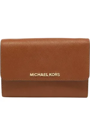 Michael Kors Femme, Pre-owned, Brun, Taille: ONE Size Pre-owned Cuir petite-maroquinerie