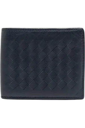 Bottega Veneta Femme, Pre-owned, Bleu, Taille: ONE Size Pre-owned Cuir petite-maroquinerie