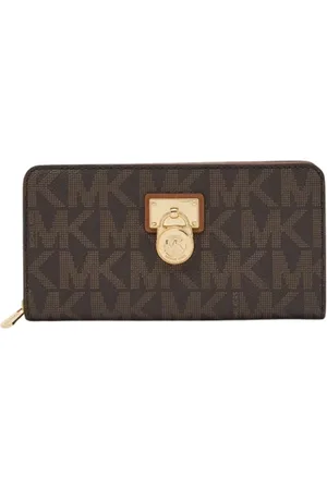 Michael Kors Femme, Pre-owned, Brun, Taille: ONE Size Pre-owned Coated canvas petite-maroquinerie