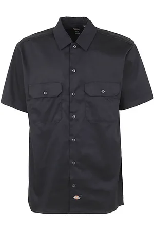 Dickies Homme, Chemises, Noir, Taille: 2XL Chemises à manches courtes élégantes pour hommes
