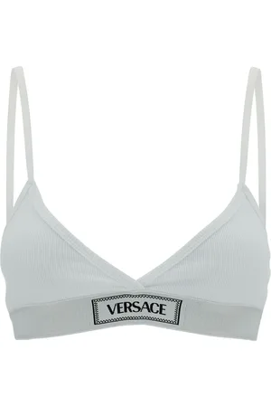VERSACE Femme, Sous-vêtements, Blanc, Taille: 42 FR Top Blanc en Coton