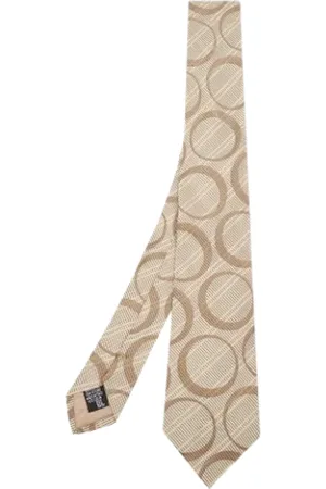 Emporio Armani Homme, Pre-owned, , Taille: ONE Size Pre-owned Soie accessoires-de-bureau