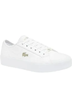 Basket lacoste best sale femme pas cher