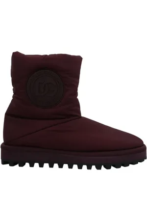 Dolce & Gabbana Homme, Chaussures, Brun, Taille: 44 EU Winter Bottes