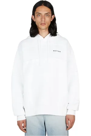 Botter Homme, Sweatshirts et sweats à capuche, Blanc, Taille: XL SweaT-shirts Sweat à Capuche