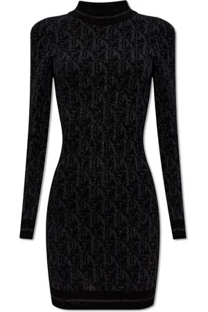 Palm Angels Femme, Robes, Noir, Taille: 38 FR Robe avec Logo