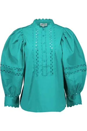 Antik Batik Femme, Blouses et Chemises, Vert, Taille: 40 FR Blouses Rodo vertes