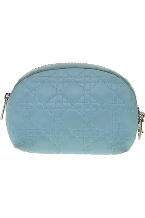 Dior Femme, Pre-owned, Bleu, Taille: ONE Size Pre-owned Cuir sacs-dior
