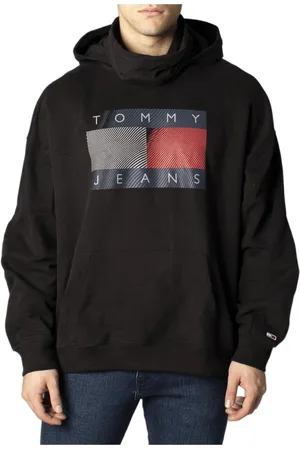 Tommy Hilfiger Homme, Sweatshirts et sweats à capuche, Noir, Taille: 2XL Sweat à Capuche Imprimé Homme Noir