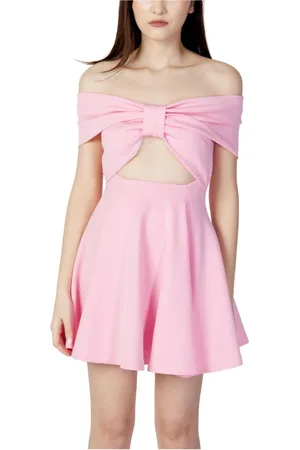 ANIYE BY Femme, Robes, Rose, Taille: 42 FR Robe Rose avec Fermeture Éclair