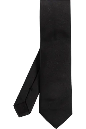 VERSACE Homme, Accessoires, Noir, Taille: ONE Size Cravate en soie