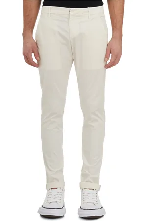 Dondup Homme, Pantalons, Blanc, Taille: W34 Pantalon Modèle Gaubert