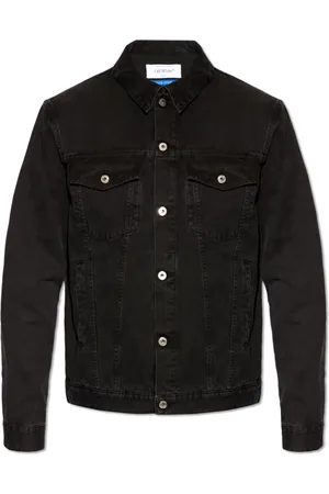OFF-WHITE Homme, Vestes, Noir, Taille: M Veste en jean