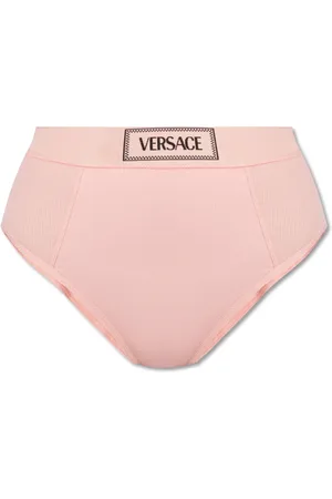 VERSACE Femme, Sous-vêtements, Rose, Taille: 42 FR Culottes taille haute