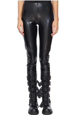 JUNYA WATANABE Femme, Pantalons, Noir, Taille: 38 FR Leggings Stretch