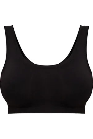 Hanro Femme, Sous-vêtements, Noir, Taille: 38 FR Soutien-gorge de sport
