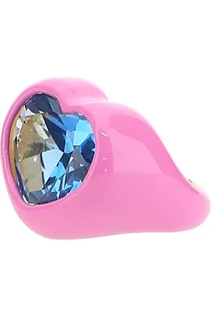DANS LES RUES Femme, Accessoires, Rose, Taille: 49 MM Bague Lux en Argent Deux-Tons