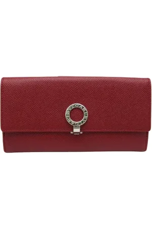 Bvlgari Femme, Pre-owned, Rouge, Taille: ONE Size Pre-owned Cuir petite-maroquinerie