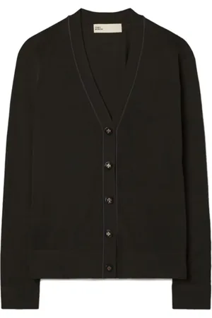 Tory Burch Femme, Pulls, Noir, Taille: 38 FR Pull Élégant