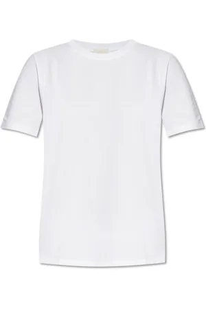 Hanro Femme, Tops, Blanc, Taille: 36 FR T-shirt en coton