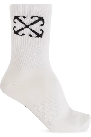 OFF-WHITE Homme, Sous-vêtements, Blanc, Taille: M Chaussettes en coton