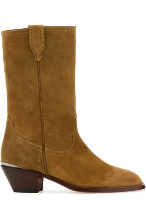 SONORA Femme, Chaussures, Brun, Taille: 36 EU Bottines Durango en daim camel
