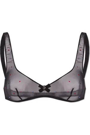 Dsquared2 Femme, Sous-vêtements, Noir, Taille: 42 FR Soutien-gorge avec Cristaux