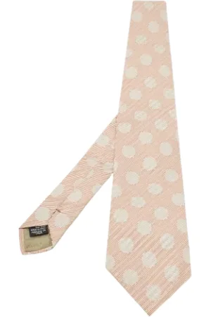 Emporio Armani Homme, Pre-owned, Rose, Taille: ONE Size Pre-owned Soie accessoires-de-bureau