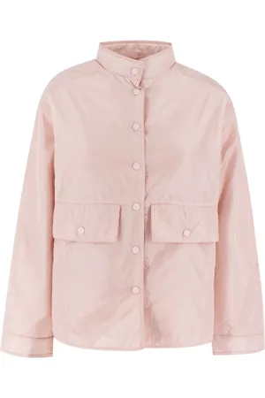 Aspesi Femme, Vestes, Rose, Taille: 42 FR Blouson en nylon avec grandes poches