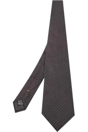 Fendi Homme, Pre-owned, Noir, Taille: ONE Size Pre-owned Soie accessoires-de-bureau