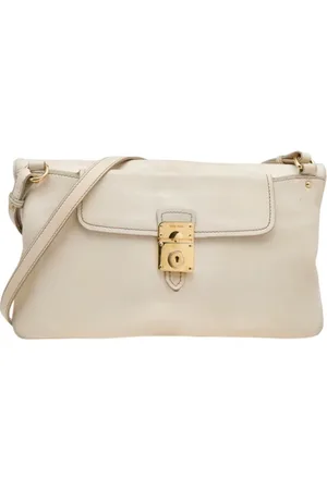 Miu Miu Femme, Pre-owned, , Taille: ONE Size Pre-owned Cuir sacs-ports-paule