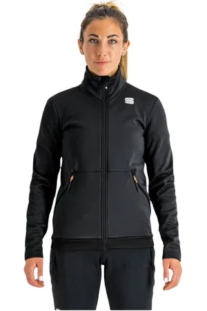 Sportful Femme, Sport, Noir, Taille: 38 FR Veste Engadin Femme