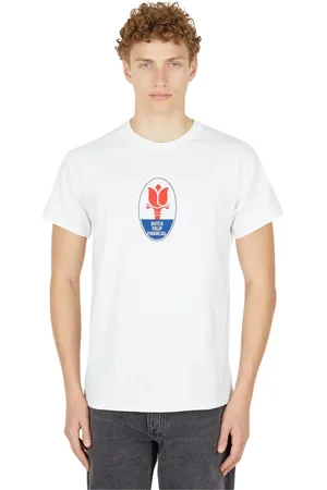 DTF.NYC Homme, Tops, Blanc, Taille: M T-shirt Trident - Inspiré par la folie des tulipes néerlandaises