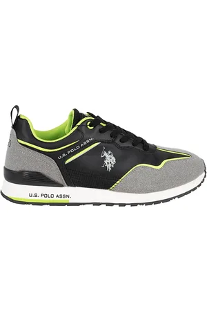 U.S. Polo Assn. Homme, Chaussures, Noir, Taille: 42 EU Baskets à bout rond et lacets