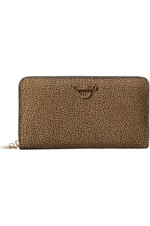 Borbonese Femme, Accessoires, , Taille: ONE Size Portefeuille à fermeture éclair compact et fonctionnel