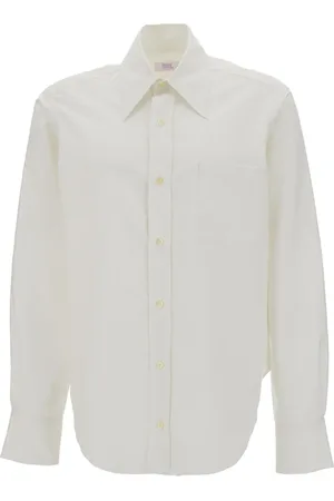 ERL Homme, Chemises, Blanc, Taille: S Chemise boutonnée imprimée