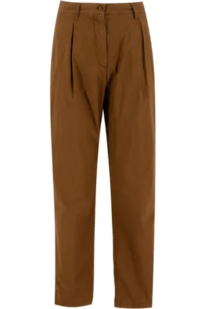 Aspesi Femme, Pantalons, Brun, Taille: 42 FR Straight Pantalons