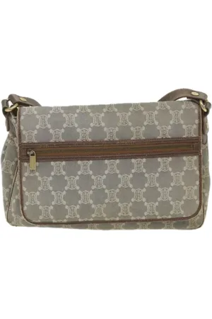 Céline Femme, Pre-owned, Bleu, Taille: ONE Size Pre-owned Toile sacs-celine