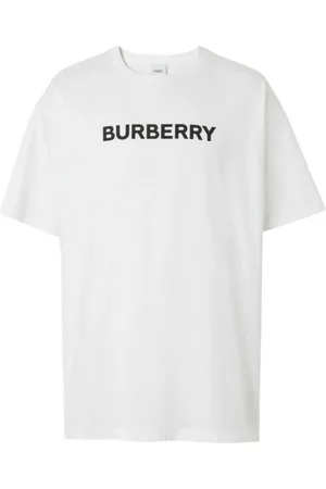 Burberry Homme, Tops, Blanc, Taille: XL T-shirt