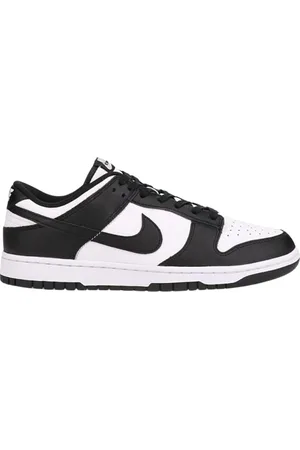 Nike Homme, Chaussures, Blanc, Taille: 40 1/2 EU Retro Dunk Low Baskets en Cuir