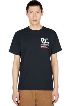 DTF.NYC Homme, Tops, Noir, Taille: XL Debt Jam T-shirt